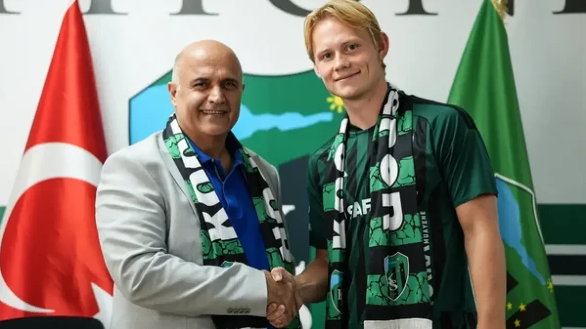 Kocaelispor Orta Sahaya Norveçli Takviye Yaptı: Tobias Fjeld Gulliksen İmzayı Attı