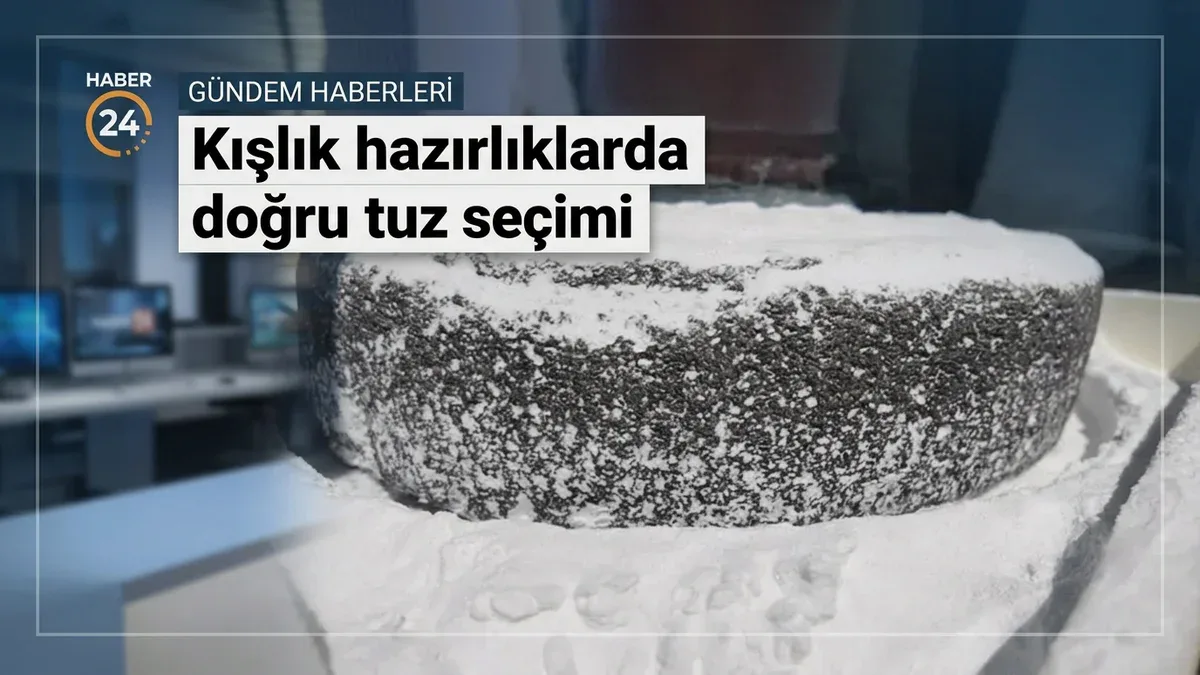Turşu ve konserve hazırlarken kaya tuzu kullanılması öneriliyor